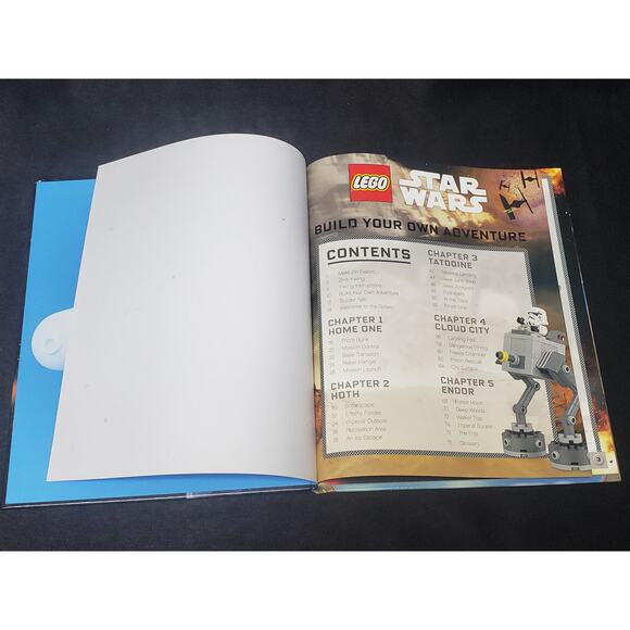 LEGO Star Wars Build Your Own Adventure Disney Hardcover Building Book - Picture 4 of 8